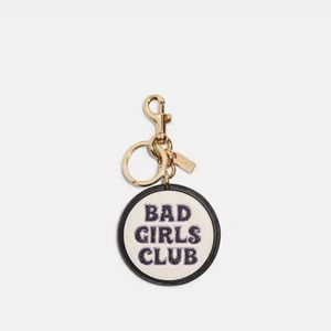 Bad Girls Club Bag Charm In Signature Canvas